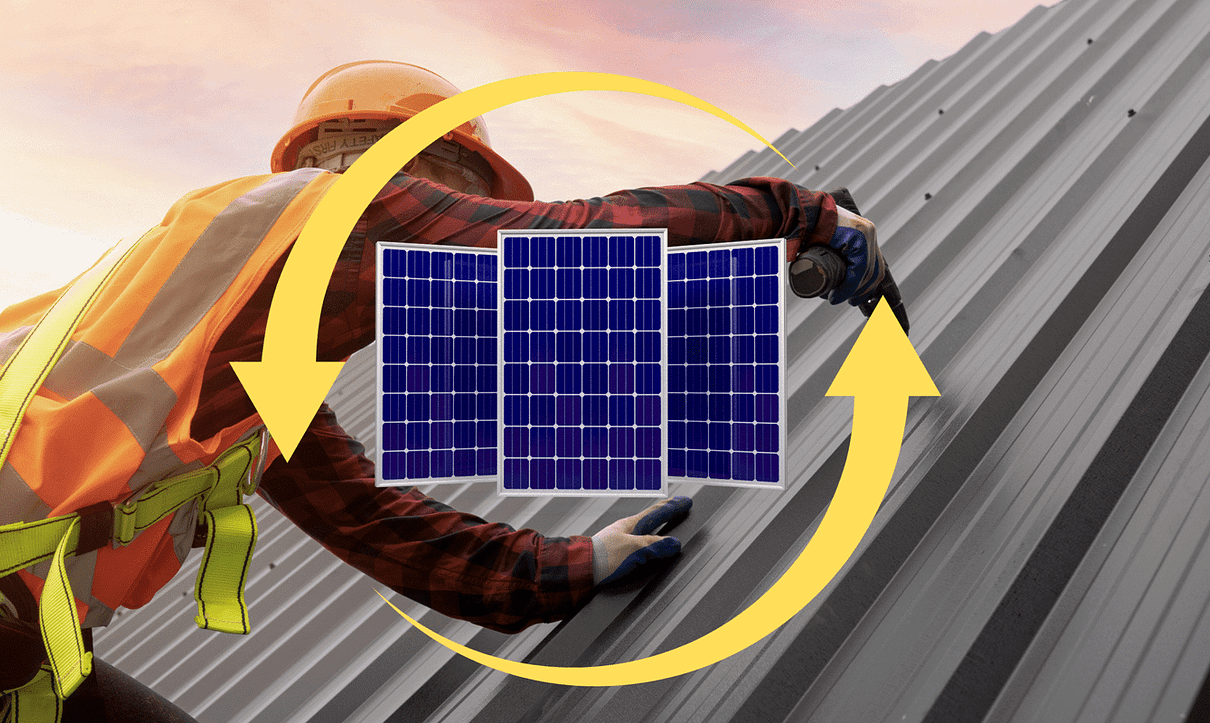 Remove and Reinstall Solar Panels: From Shingle Roof to Metal Roof