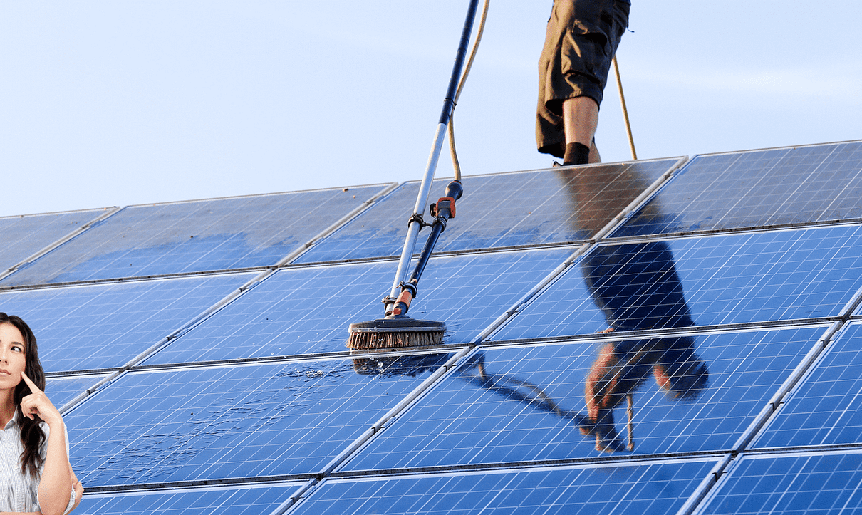 solar panel cleaning benefits