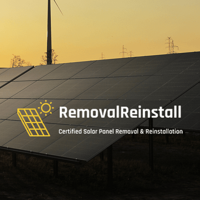 Removal and Reinstall Solar Panels: A Nationwide Guide
