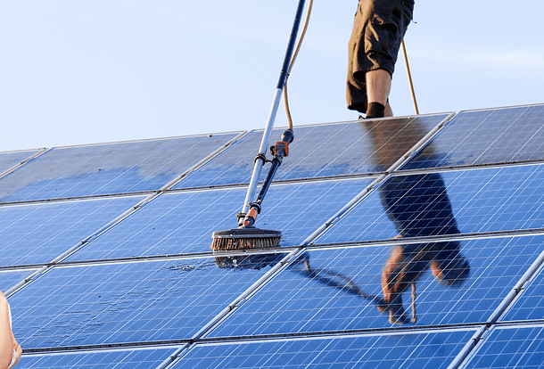 solar panel cleaning benefits