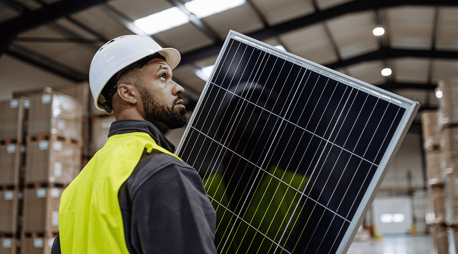 solar panel system removal