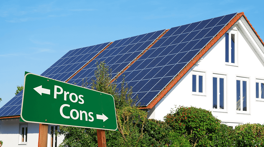 buying a house with solar panels