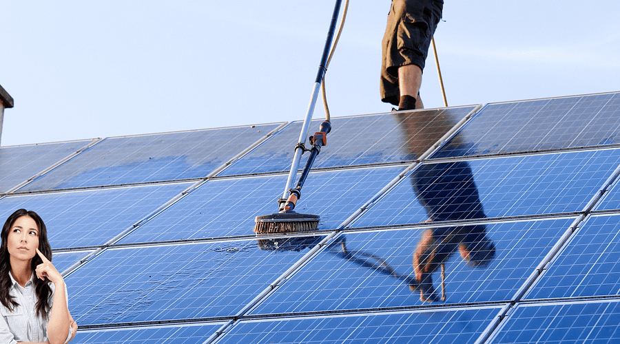 solar panel cleaning benefits