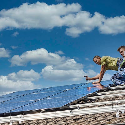 solar panel detach and reset